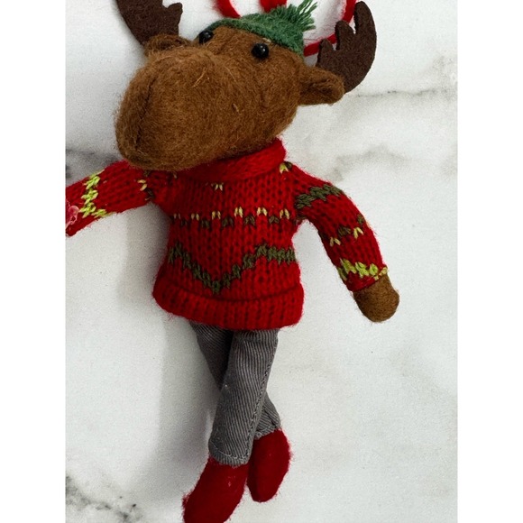 Target 2017 Set of 4 Wool Felt Christmas Ornaments Woodland Critters Fox Mouse - Picture 7 of 7